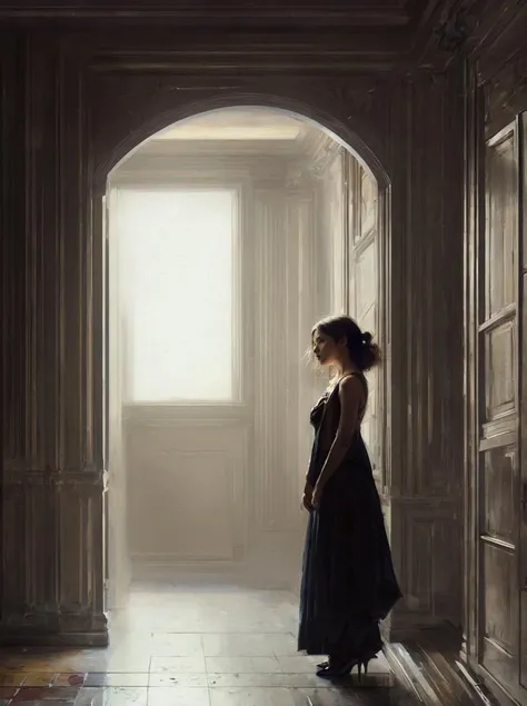 mj, (close-up:0.7), (portrait:0.8) 1girl, small breast, hand focus, girl standing, hallway, art, sketch, (A_Mielgo_Style:0.9) <lora:Alberto_Mielgo_V2:0.85> art by greg rutkowski and artgerm, soft cinematic light, adobe lightroom, photolab, hdr, intricate, highly detailed, (depth of field:1.4)
