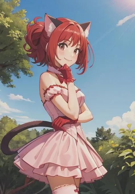 <lora:TMM_Ichigo_Momomiya:0.8>, TMM_Ichigo_Momomiya, 1girl, solo, smile,, (majestic, stunning, exquisite:1.3)