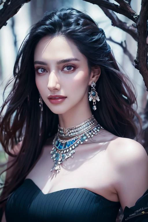 (otherworldly, otherworldly atmosphere, otherworldly appearance), highly insanely detailed, masterpiece, top quality, best quality, highres, 4k, 8k, RAW photo, Caribbean, egyptian,
depth of field, focused, foreshortening,
(dark tunnel, flower field, flower filed, china street:0.9),
(long_hair, long hair), collar, earrings, (Latina:0.5),
(jav, half naked, nsfw:0.8),
1girl, solo, dress, off shoulder,
<lora:Meenakshi-10:0.7>, (portrait:1.6), M33nakshi, m33nakshic, (fantasy world)