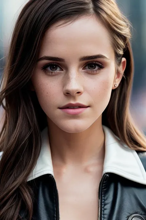 photo of beautiful (emwats0n:0.99), a woman in a (movie premiere gala:1.1), perfect hair, wearing (sexy white letterman jacket:1.1), (paparazzi in background), ((Junglecore:1.1)), modelshoot style, (extremely detailed CG unity 8k wallpaper), professional majestic (photography by  irving penn:1.1), (Olympus OM-1 Camera), 24mm, exposure blend, hdr, faded, extremely intricate, High (Detail:1.1), Sharp focus, dramatic, soft cinematic light, (looking at viewer), (detailed pupils), cute smile, 24mm, 4k textures, soft cinematic light, adobe lightroom, photolab, elegant, ((((cinematic look)))), soothing tones, insane details, hyperdetailed, low contrast