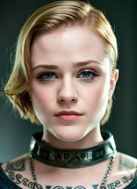 portrait of Evan Rachel Wood, disgust , wearing nightwear , with ash blonde Lob (long bob) , background gothic epic (photo, studio lighting, hard light, sony a7, 50 mm, matte skin, pores, colors, hyperdetailed, hyperrealistic), <lyco:Evan Rachel Wood:1.1>