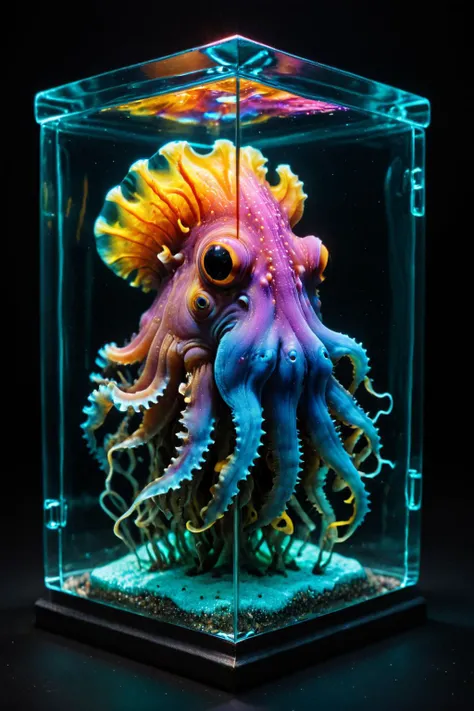 Scaled Fluidic Polished Fractal, Octopod Bimanual, Hoofed, Multi-Tailed Curved-Tailed, Exoskeleton, Dog Ears, CoralReef