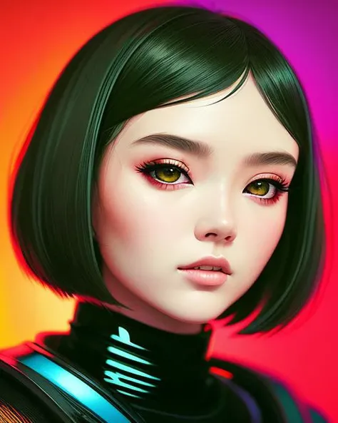 best quality,masterpiece,highly detailed,ultra-detailed,1girl,vogue magazine cover style by h.r giger and beksinski with beautiful hyperrealistic face in cyberpunk aesthetic asian city at night on the street of neo tokyo photorealism 4k high resolution very highly intricate details trending art station unreal engine 8K 3D octane render red nvinkpunk,kuvshinov,dreamlikeart,samdoesart,modelshoot style,