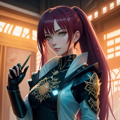 masterpiece, best quality,
1girl,mecha musume, mechanical arms, gameplay mechanics,
latex bodysuit,
Top Knot with Neon Highlights - Electric Blue Mismatched eyes, magenta and teal iris, angled eyebrows, deep purple and teal beautiful Detailed Eyes, lips
(Invisibility Suit:1.3), A suit capable of rendering the wearer invisible through advanced cloaking technology. Featured in "The Invisible Man" (2020).
holding weapon, open jacket,
in Cyberpunk 2077 ,The Kabuki Market, a bustling market district filled with vendors selling everything from street food to cybernetic enhancements. The area is crowded and noisy, but it's a great place to find bargains.
<lora:cartoon-photo_V2:1> <lora:Celluloid-photo:1> <lora:linearts_last:1><lora:neg1.5_last:1> <lora:anime_minimalist_v1:0.3>, unreal engin 5,octane render,(2D:1.2), (color Ink wash painting:1.1),(ink splashing:1.1),(color splashing:1.1),(colorful:1.16), (watercolor:1.16), soft lighting, digital painting, artstation, concept art, smooth, sharp focus,art by ross tran and greg rutkowski and alphonse Mucha and Bak Karol