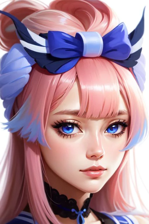 face, closeup, closeup shot, detailed eyes, detailed iris, shiny, shiny, hair extreme details, shiny clothes,
<lora:Sangonomiya Kokomi-000010:1> pink hai, long hai, 1girl, sangonomiya kokomi