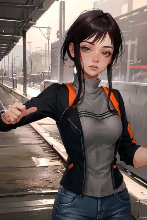 <lora:vella:0.7>, vella, masterpiece, best quality, extremely detailed 8K wallpaper,  1girl,  looking at viewer, volumetric lighting,   best anatomy, detailed eyes, beautiful eyes, best shadow, ultra detailed,  library, rows of books, quiet reading areas, knowledge