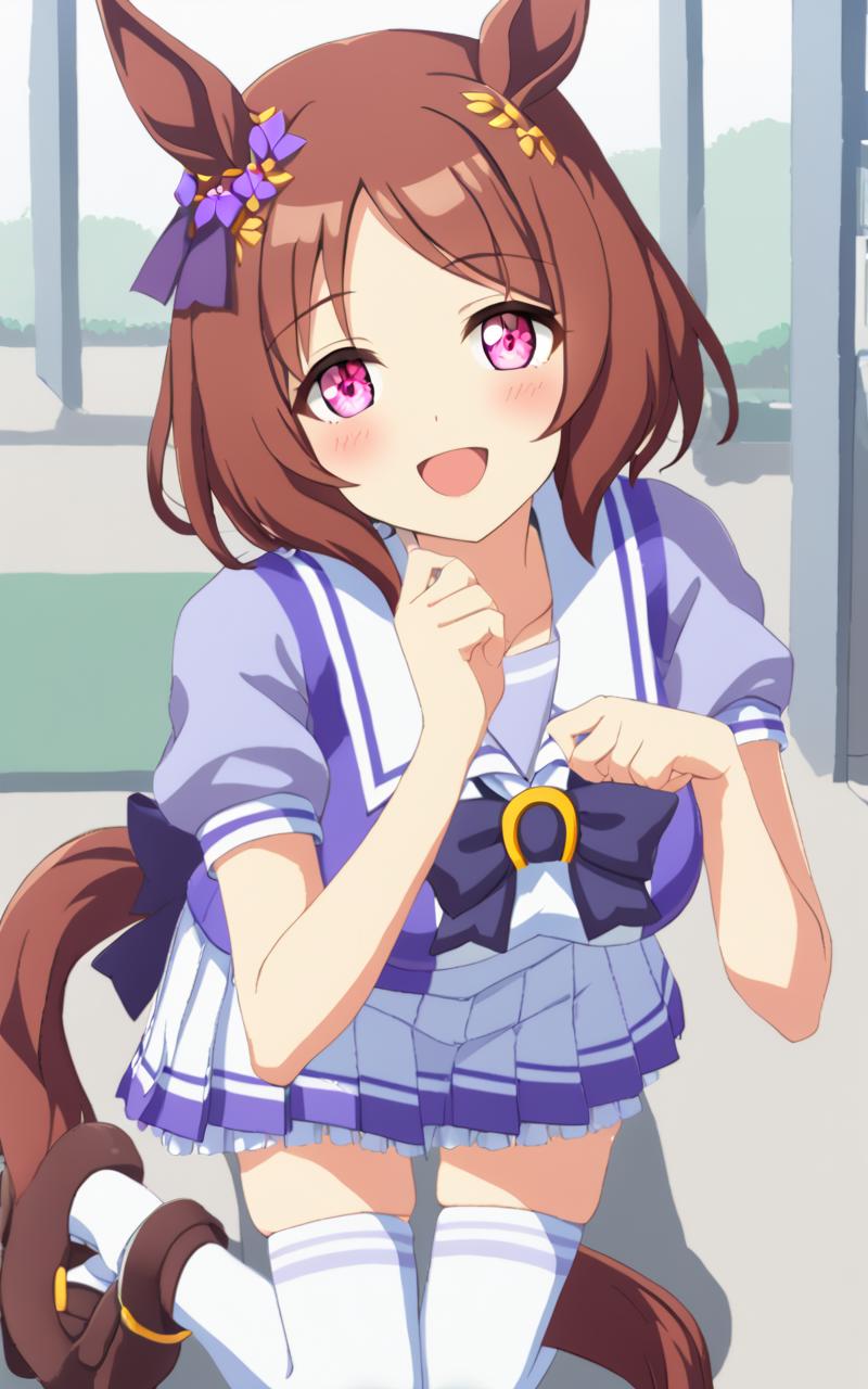 for SDXL, SakuraLaurel  - Umamusume Pretty Derby (サクラローレル － ウマ娘プリティダービー) Lora v1.0