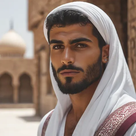 Gagnant du World Press Photo, (award-winning photograph:1.3), (homme marocain moderne, beau visage, Jeune homme, Couleur marocaine, Typically Moroccan male characteristics:1.4), (very sharp photo:1.1), (8k, Photo brute, Best quality:1.3), (Realstic, photo-realistic, modest clothes:1.1), Riad sur le toit, Vue Marrakech, Romantique, Lampes marocaines, sexy, Roses magnifiques, exotique, twinkling lights, magique, Super romance , Portait of a (Handsome typically modern Moroccan man under the stars:1.5), Style analogique (Regarder le spectateur:1.2) (texture de la peau) (grain du film:1.3), (Teinte chaude, ton chaud:1.2), cinematic light, side lighting, ultra highres, Meilleure ombre, .RAW, Haut du corps, Porter le caftan, regarde de face