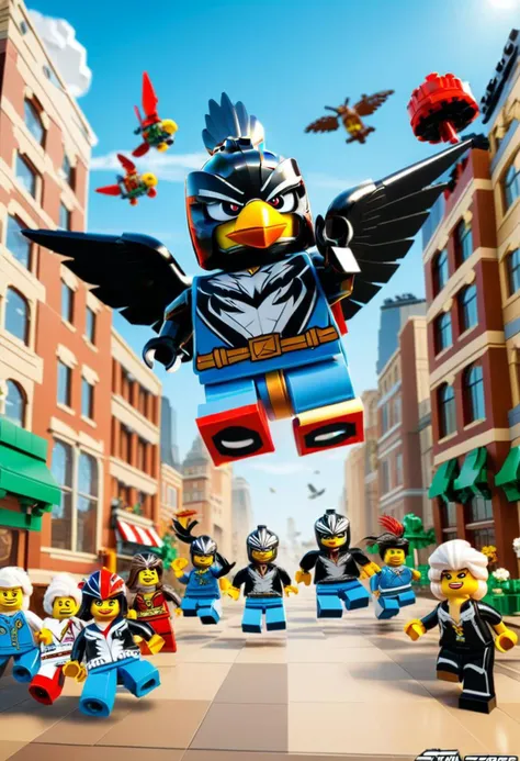 lego toon in (spinning bird kick!!!)