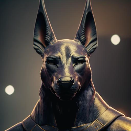 realistic, highly detailed, masterpiece, best quality, absurdres, volumetric lighting, atmospheric effects, bokeh, shallow depth of field, soft dim lighting,
<lora:anubis:0.7> anubis, male, solo,