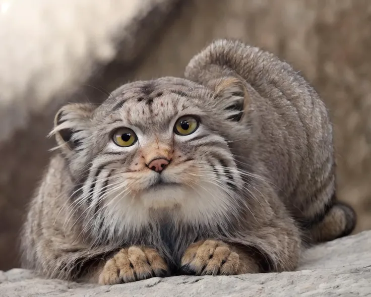 manul,  Otocolobus, <lora:Otocolobus_manul_v2:0.6>, animal focus
