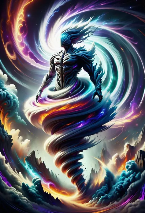 hyper detailed masterpiece, dynamic, awesome quality,massive vortex standing DonM3l3m3nt4lXL, <lora:DonM3l3m3nt4lXL-000010:1>