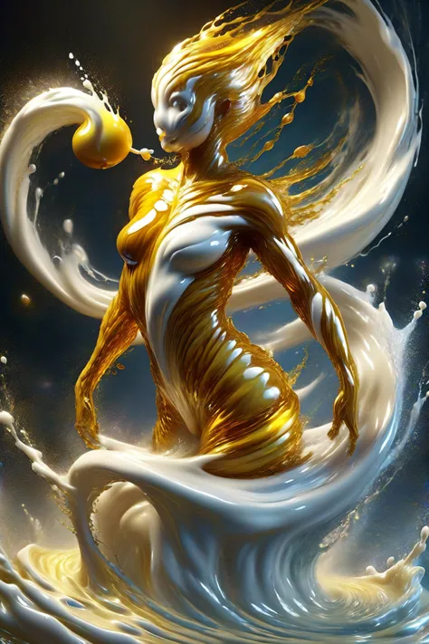 (milk and honey DonM3l3m3nt4lXL elemental:1.3),<lora:DonM3l3m3nt4lXL:1>, (masterpiece:1.2), best quality, colorful, (intricate details, hyperdetailed, highest detailed:1.2), high resolution textures, <lora:EnvyBetterHiresFixXL01:1>