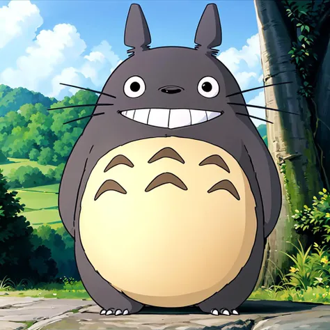 <lora:totoro001:0.5>,solo,smile,
big_totoro,
