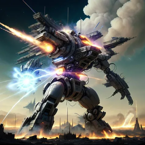 <lora:AntimatterTech-20:1>,AntiTech, battle, bridge, building, burning, city, city_lights, cityscape, damaged, destruction, dirty, explosion, fire, firing, flame, helicopter, laser, mecha, realistic, ruins, science_fiction, ship, skyscraper, smoke, space, space_craft, sparks, sun, sunset, war, warship, watercraft,