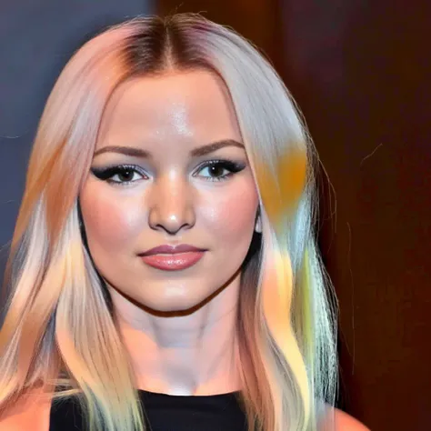 Dove Cameron Random posture, (raw photo,8k,photorealistic),(masterpiece, best quality),  8k,Fujifilm XT3,masterpiece, beautiful detailed face, beautiful detailed eyes, ultra realistic details, sharp focus, looking at viewer, detailed skin,on back, (a young girl, solo) ,detailed beautiful face, detailed perfect skin, (beautiful detailed eyes), extremely detailed, high res, best quality, (full body), 1girl, bare shoulders, blonde hair, long hair, best quality, jewelry, modern city, dress, see through, looking at viewer, solo, bokeh, professional light, detailed skin <lora:Dove Cameron:1>