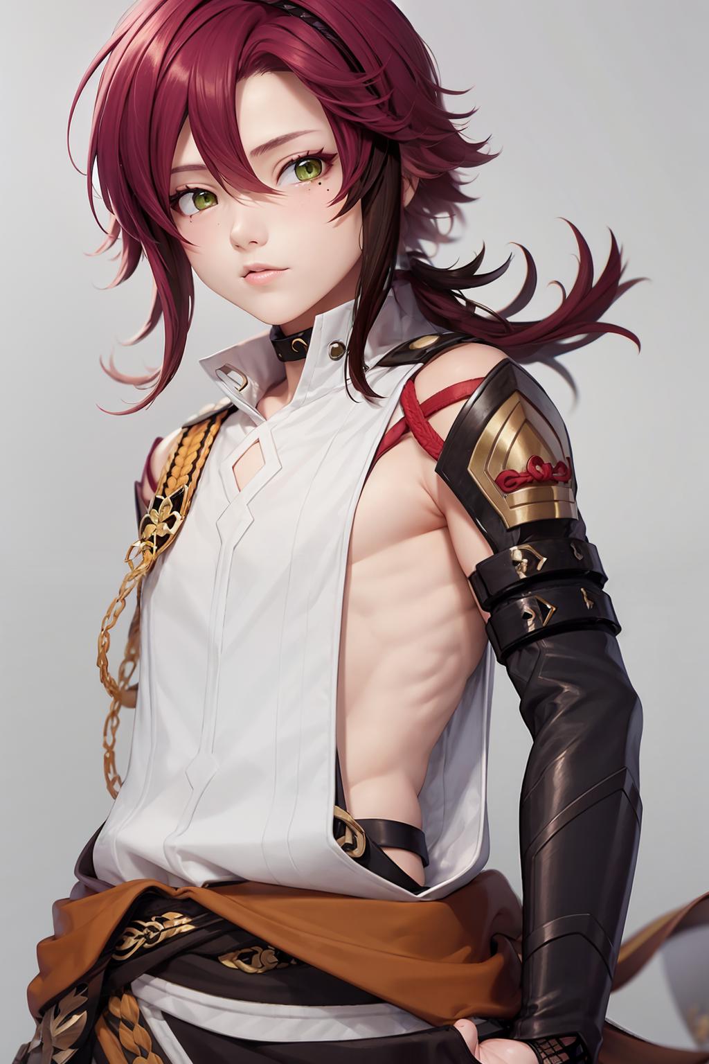 Shikanoin Heizou (genshin impact) 鹿野苑 平藏 原神 v1.0