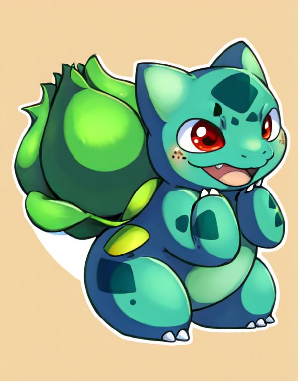 Pokemon - No. 0001 Bulbasaur v1.0