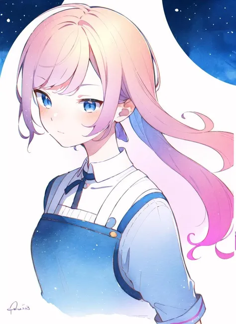 1girl, line art, drawing, simple background, white background, solo, 
stylized, woman, adult, 
pastel, watercolor, 
 <lora:homebrew_safu:0.9>,