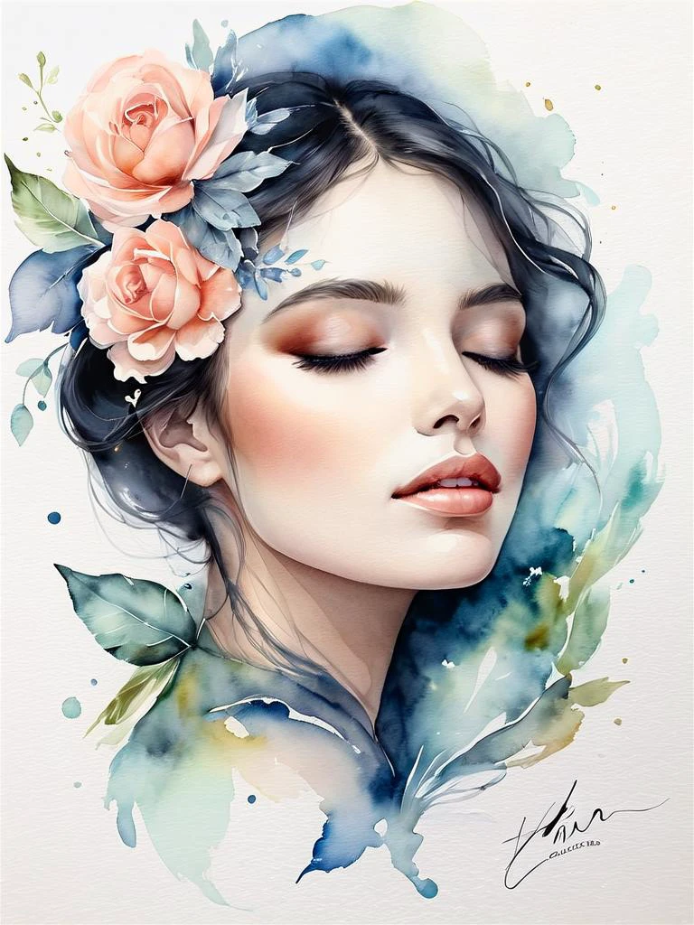 Tina Maria Elena Bak's artwork is a stunning representation of delicate watercolor art that celebrates sexy femininity and sensuality. Through her skilled use of soft colors and fluid forms, she creates a mesmerizing visual experience that captures the essence of her subjects. Bak's portrayal of the female body and intimate emotions is done with tenderness and subtlety, resulting in artwork that is both captivating and evocative. Her ability to merge the sensual and the poetic into ethereal creations is truly remarkable and makes her artwork a must-have for art enthusiasts who appreciate the beauty of the human form and the power of emotions.