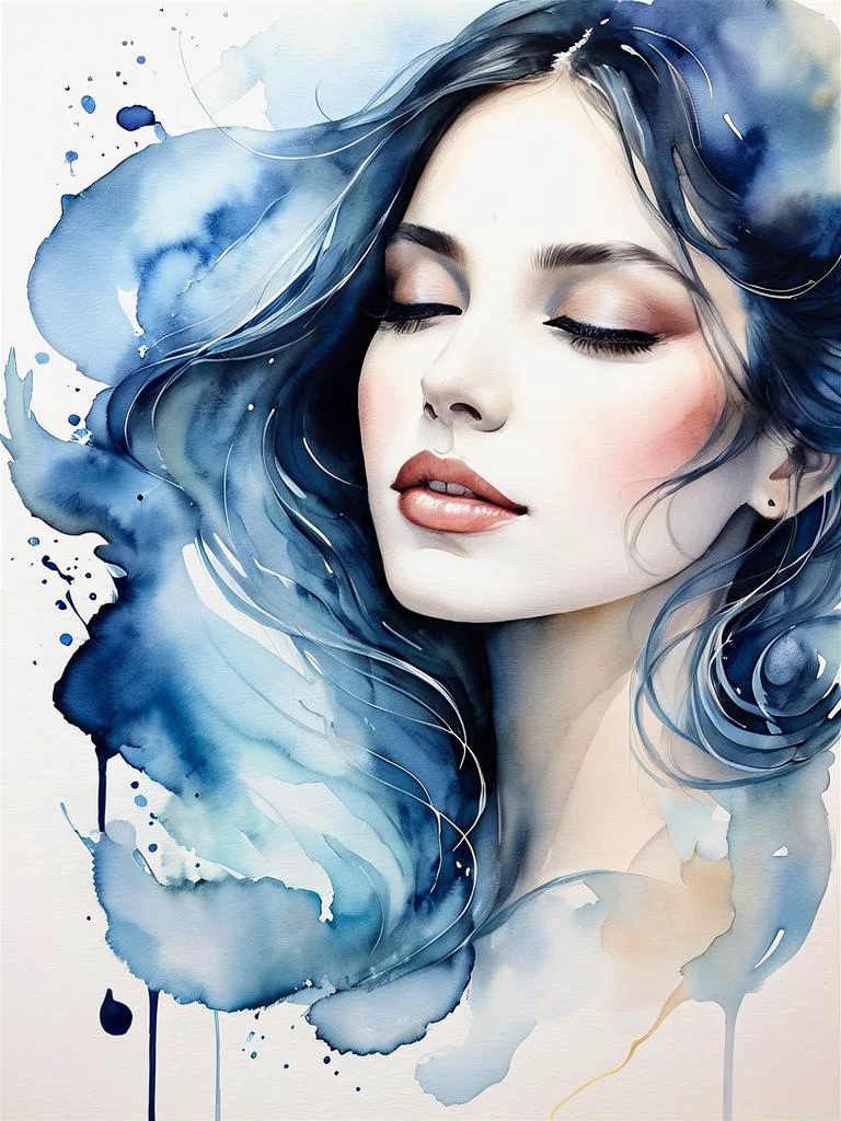 Tina Maria Elena Bak's artwork is a stunning representation of delicate watercolor art that celebrates sexy femininity and sensuality. Through her skilled use of soft colors and fluid forms, she creates a mesmerizing visual experience that captures the essence of her subjects. Bak's portrayal of the female body and intimate emotions is done with tenderness and subtlety, resulting in artwork that is both captivating and evocative. Her ability to merge the sensual and the poetic into ethereal creations is truly remarkable and makes her artwork a must-have for art enthusiasts who appreciate the beauty of the human form and the power of emotions.