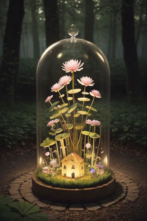 trending on Artstation, cute fantasy highly detailed, surrealistic, birds, butterflies, cute fantasy cartoon, flowers, swirls, pearls, woodland, mushrooms, cute fantasy fairy butterflies, cute fairy birds, water lilies, elf, elves, roses, peonies, dandelions, fairy woodland, forest, cute, fantasy, swirl, fairy flowers, fairy mushrooms, fairy trees, meadow, field, lanterns, candles, light, lake, water, raindrops, waterstream, soap bubbles, huge mushrooms, houses, huts, fantasy fairy girls, people, humans, lampposts, lamp posts, water fountain, fairyland portal, portal to fairyland, huge mushrooms, subsurface scattering, ultra hd, 4k, high def, Photorealistic, Hyperrealistic, Hyper detailed, analog style, realistic, masterpiece, best quality, ultra realistic, 8k, Intricate, High Detail, film photography, soft lighting, heavy shadow