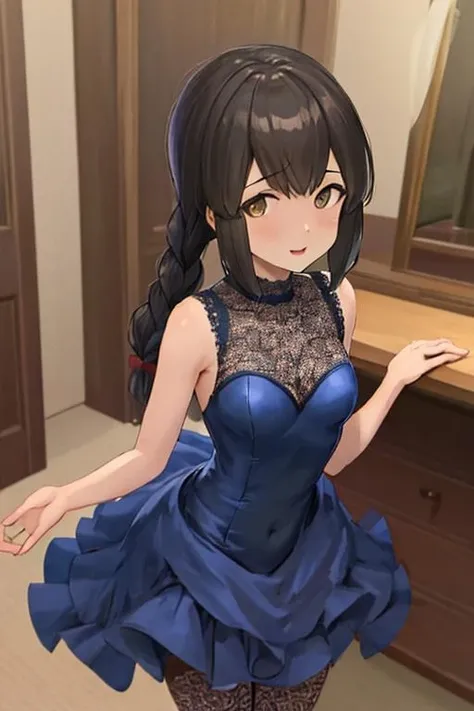 IsonamiKC, , 1girl, solo <lora:IsonamiKCLora-03:1>,ballgown, dress, fancy dress looking at viewer, hall, small breasts, AS-YoungV2