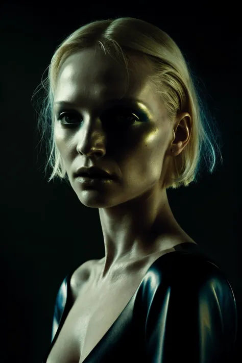 1 woman, blonde, 
futuristic, scifi 
dramatic lighting
 Paolo Roversi
(photorealistic)
