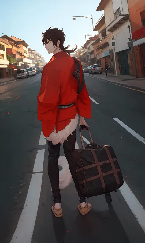 street,luao,1male,pov,masterpiece, best quality, <lora:luao-V2:1>