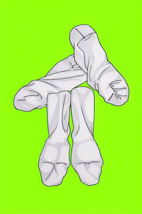 ultra detailed, simple background, white socks, <lora:test:0.8>,