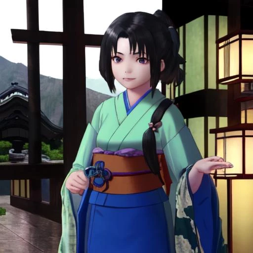 fsotogi, 1girl, japanese clothes, dark <lora:otogi_v011ps-012:0.8>