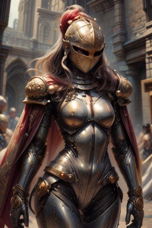 ethereal fantasy concept art of at distance,cowboy shot,thigh gap,(rich, royal, lot of jeweler:1.3),(by Artist Andre-Charles Boulle:1.3),(divinity:1.3),1girl,
<lora:Concept_-_Hella-sthetic_v2:0.7>,
<lora:wrenchsfantasy:0.3>,wrenchsfantasy,fantasy,glowing,glowing eyes,
<lora:Concept_-_More_Details_v1.0:1>,<lora:Clothes_-_KnightArmor_v1:0.7>,knightgirl,helmet,<lora:CrusaderWorld:0.7>,crusaderworld,deus vult,for the name of God,armor,cape,, intricate, elegant, highly detailed, symmetry, magical atmosphere, sharp focus, majestic, very coherent, radiant, advanced, cinematic, artistic, fine detail, winning, beautiful, stunning, dramatic light, designed, rich deep colors, perfect professional background, ambient, tailored set composition . magnificent, celestial, ethereal, painterly, epic, majestic, magical, fantasy art, cover art, dreamy