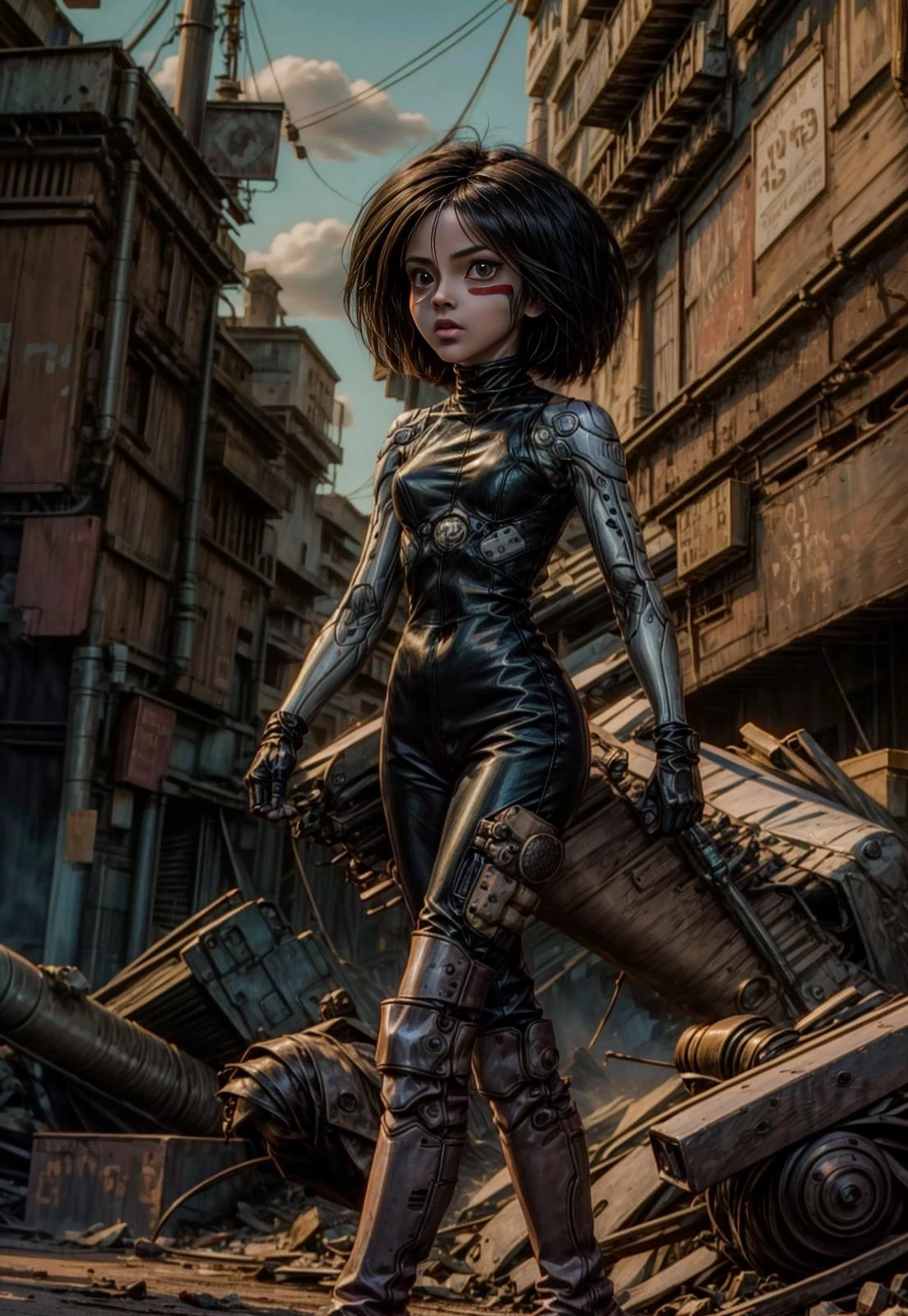 Gally (Alita) FanArt ver. | Gunnm LoRa