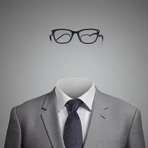 man wearing glasses