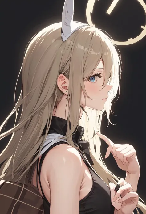(safe:1.10), best quality, masterpiece, highres, solo, (akane_bluearchive:1.10), profile, from side, upper body, 23 <lora:akane_bluearchive:0.80>