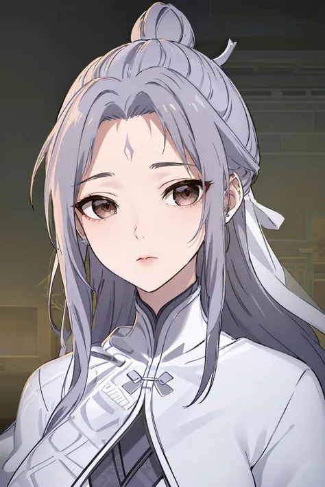 <lora:luxueqi:1>,luxueqi,1girl,solo,long hair,black hair,hair ornament,white background,chinese clothes,upper body,jewelry,hair bun,earrings,simple background,forehead mark,dress,hair stick,closed mouth,facial mark,single hair bun,long sleeves,best quality,masterpiece,illustration,an extremely delicate and beautiful,extremely detailed,CG,unity,8k wallpaper,Amazing,finely detail,masterpiece,best quality,official art,extremely detailed CG unity 8k wallpaper,absurdres,incredibly absurdres,huge filesize,ultra-detailed,highres,extremely detailed,beautiful detailed girl,extremely detailed eyes and face,beautiful detailed eyes,light on face,, best quality , masterpiece, illustration, an extremely delicate and beautiful, extremely detailed ,CG,unity,8k wallpaper, Amazing, finely detail, masterpiece, best quality,official art,extremely detailed CG unity 8k wallpaper,absurdres, incredibly absurdres, huge filesize , ultra-detailed, highres, extremely detailed,beautiful detailed girl, extremely detailed eyes and face, beautiful detailed eyes,light on face,