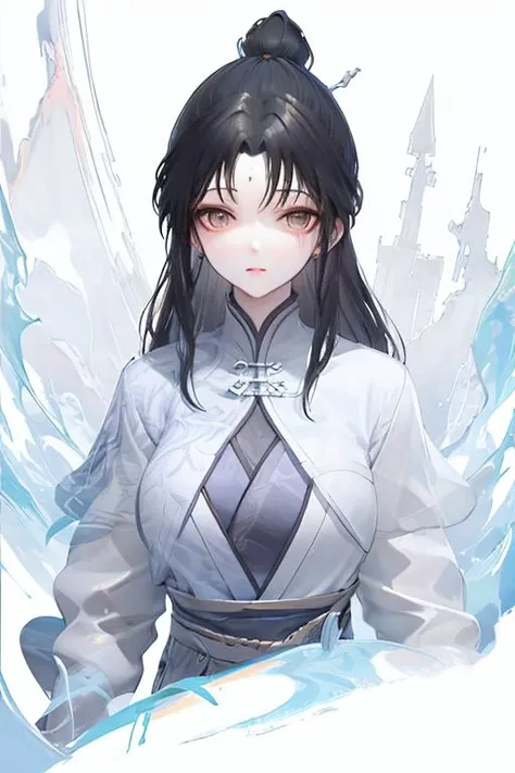 <lora:luxueqi-000001>,luxueqi,1girl,solo,long hair,black hair,hair ornament,white background,chinese clothes,upper body,jewelry,hair bun,earrings,simple background,forehead mark,dress,hair stick,closed mouth,facial mark,single hair bun,long sleeves,<lora:animeLineartMangaLike_v30MangaLike:1>,lineart,monochrome,<lora:gachaSplashLORA_gachaSplash31:1>,[(white background:1.5),::5] hexagon,1girl/1boy,mid shot,full body,, best quality , masterpiece, illustration, an extremely delicate and beautiful, extremely detailed ,CG,unity,8k wallpaper, Amazing, finely detail, masterpiece, best quality,official art,extremely detailed CG unity 8k wallpaper,absurdres, incredibly absurdres, huge filesize , ultra-detailed, highres, extremely detailed,beautiful detailed girl, extremely detailed eyes and face, beautiful detailed eyes,light on face,