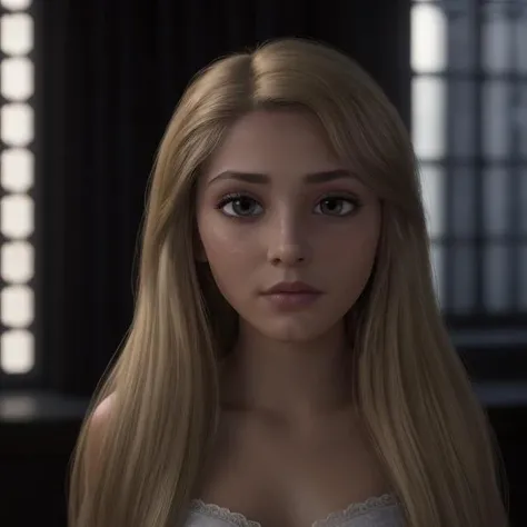 <lora:Wrise_Rapunzel:0.4> <lora:LowRA:0.6>
cute girl looks out of the window, very long hair, blonde, (glowing hair:1.5), posed, castle, (photorealism:1.3), (dynamic shadows, dynamic lighting:1.2), (natural skin texture:1.5), (natural lips, detailed lips:1.3), (natural shadows, detailed shadows:1.5), (hyperrealism, soft light, sharp), (hdr, hyperdetailed:1), (intricate details:0.8), hight quality, detailed eyes, detailed hair, detailed skin, 8k, (cinematic look:1.4), soothing tones, insane details, intricate details, hyperdetailed, low contrast, soft cinematic light, dim colors, exposure blend, hdr, faded, slate gray atmosphere