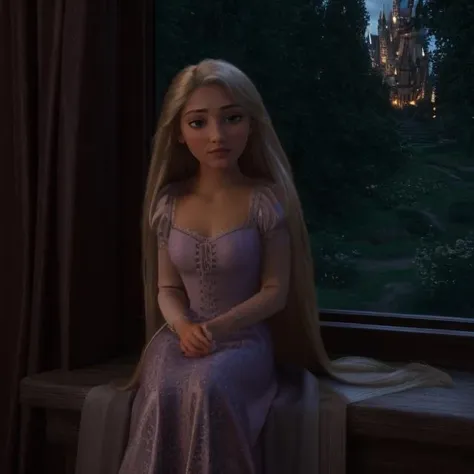 <lora:Wrise_Rapunzel:0.6> <lora:LowRA:0.6>
cute girl looks out of the window, very long hair, blonde, posed, castle, (photorealism:1.3), (dynamic shadows, dynamic lighting:1.2), (natural skin texture:1.5), (natural lips, detailed lips:1.3), (natural shadows, detailed shadows:1.5), (hyperrealism, soft light, sharp), (hdr, hyperdetailed:1), (intricate details:0.8), hight quality, detailed eyes, detailed hair, detailed skin, 8k, (cinematic look:1.4), soothing tones, insane details, intricate details, hyperdetailed, low contrast, soft cinematic light, dim colors, exposure blend, hdr, faded, slate gray atmosphere