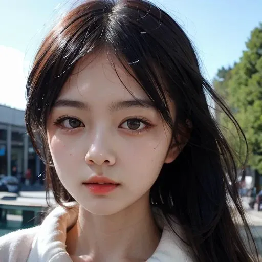 masterpiece, best quality, realistic, realskin,1girl, outdoor,low_key,<lora:nwsjmajic-05:0.8>