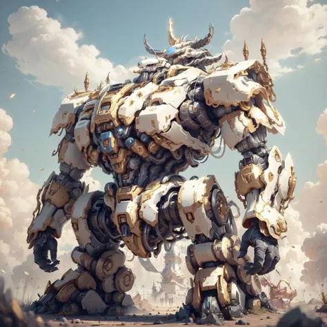 <lora:IvoryGoldAIv2:.9> IvoryGoldAI 
battle mech