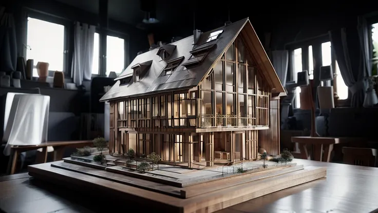 handmade house, architecture <lora:xsarchitectural-20Manualbuildingmodel:1>