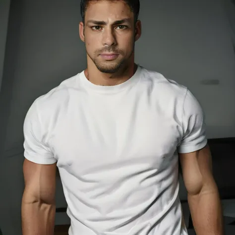solo,  (face focus),  Caua Reymond,<lora:Caua Reymond:1>, (t-shirt:0.9), abs, (face focus), face details, beauty face, ultra quality, 8K image, realistic photo