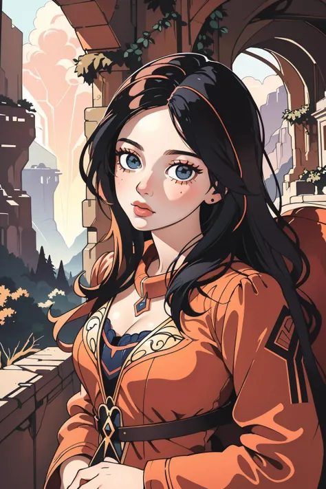 1girl, (stylized by Jenny Saville:1.3) , figurativism art, fantasy Terracotta of a desolate forest and Meteor in background, award winning, Short Controversial ("Larger than life, you are the reason I breathe.":1.3) , from inside of a Breathtaking Aqueduct, Stormy weather, soft focus, Relieving, Qajar Art, natural lighting, Depth of field 100mm, complementary colors, rich color, Embroidery, extremely beautiful, hyperdetailed, elegant