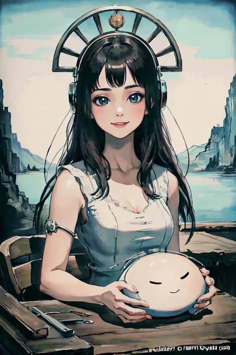 <lyco:dali69:1.0>dali69 daliblob,
(best quality, masterpiece, RAW photo,ultra-detailed:1.2), <lyco:GoodHands-beta2:1.0>,1girl,solo,looking at viewer,smile