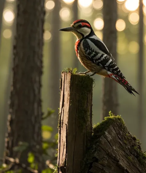 <p1c1or>, Ultra-HD-realistic-details, upper body, Spectacular light, ((Italian forest)), Sunset, Rain