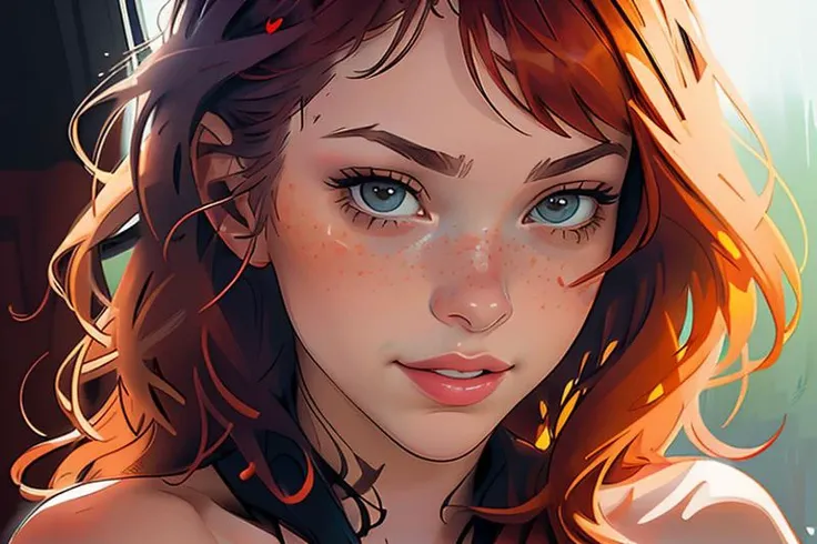 portrait of Merger_deblie_aurass (headshot:1.1), 1girl, DC_hero_girl, looking at viewer, (masterpiece, best quality, ultra-detailed, best shadow),, sticker of a girl from dc comic, Kim Jung gi, freedom, soul, digital illustration, comic style, centred, approaching perfection, dynamic, highly detailed, watercolour painting, artstation, concept art, smooth, sharp focus, illustration, (art by Carne Griffiths and Wadim Kashin:1.2) ,