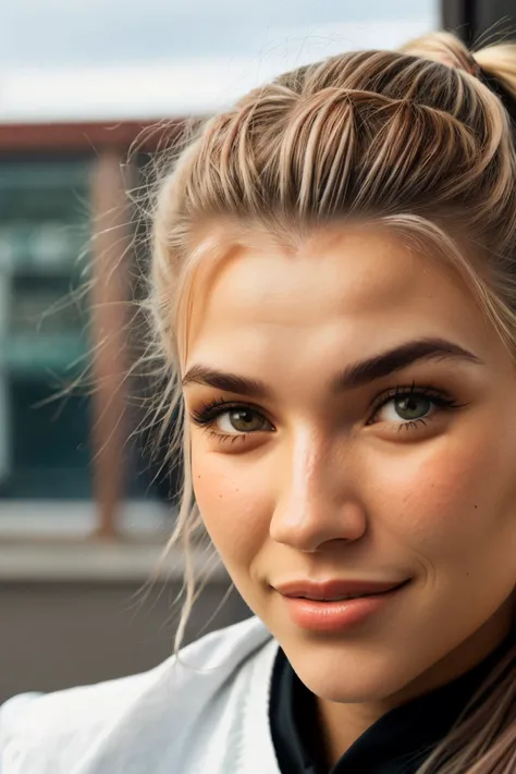 (style of Austin Osman Spare:1.15), <lora:sd15_AriKytsya_locon_24_v1:.9> AriKytsya , focus on eyes, close up on face, smile, light salmon color hair styled as fishtail ponytail, ND filter