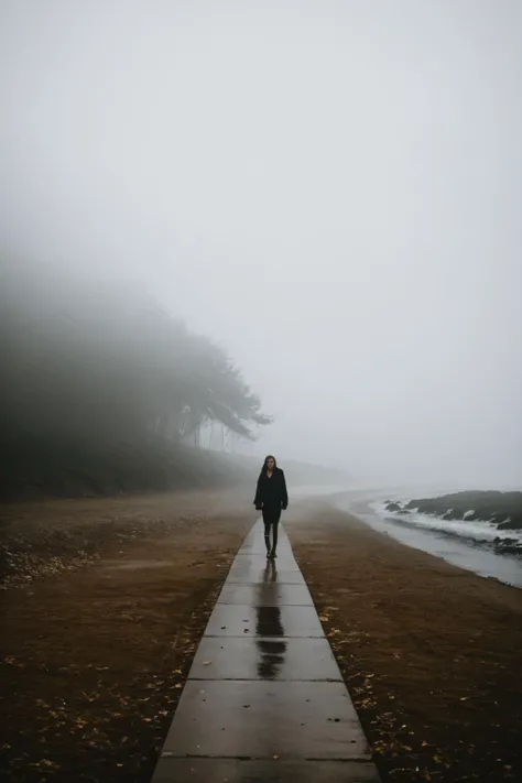 (masterpiece, best quality, high resolution:1.2),
HDR, shot on Canon 5D Mark II, depth of field, intricate details, sharp focus on subject,
a girl standing alone on a misty beach, <lora:ZH_ShotByElsaBleda_v1:0.8>, zh_shot_by_elsa_bleda, realistic, scenery, wide shot