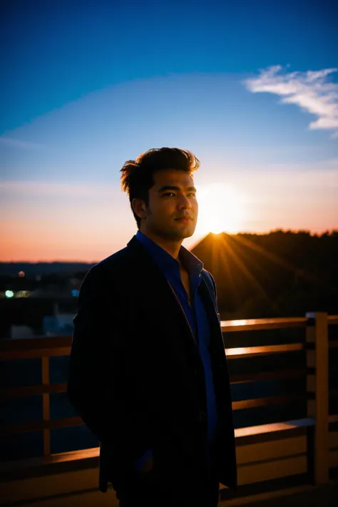 (masterpiece, best quality, high resolution:1.2), (dynamic angle),
HDR, shot on Canon 5D Mark II, depth of field, intricate details, sharp focus on subject,
a man <lora:ZH_ShotByElsaBleda_v1:1>, zh_shot_by_elsa_bleda, realistic, night sky,